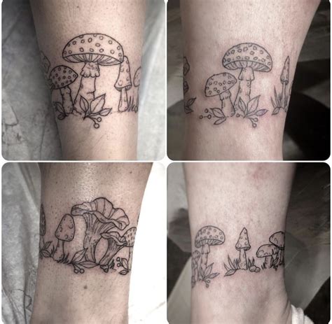 matching mushroom tattoos|More.